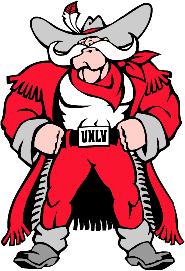 UNLV Rebels 1995-2005 Mascot Logo iron on transfers for clothing